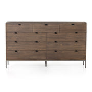 Trey 9 Drawer Dresser - Auburn Poplar