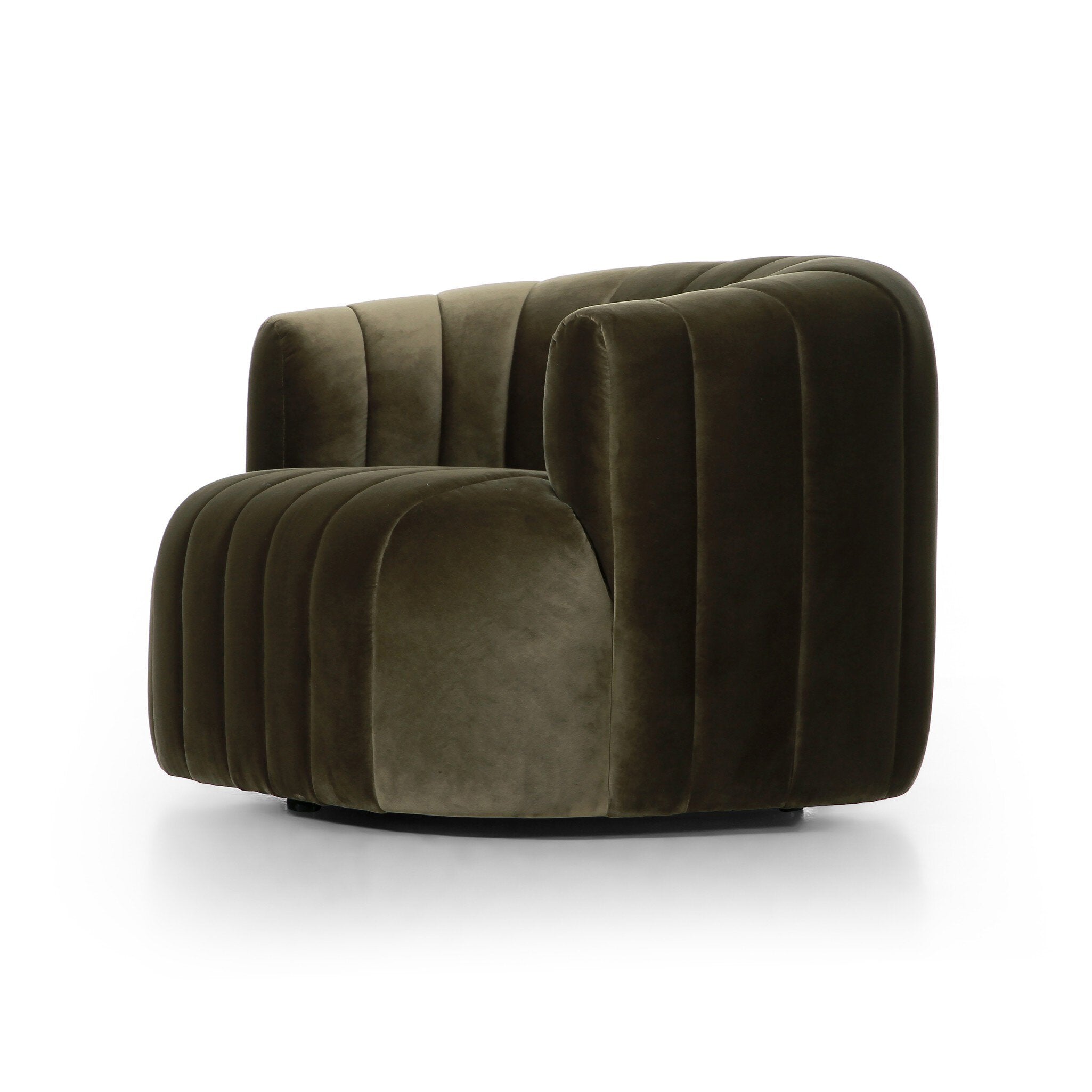 Elliana Swivel Chair - Surrey Olive