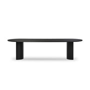 Paden Dining Table - Aged Black Acacia