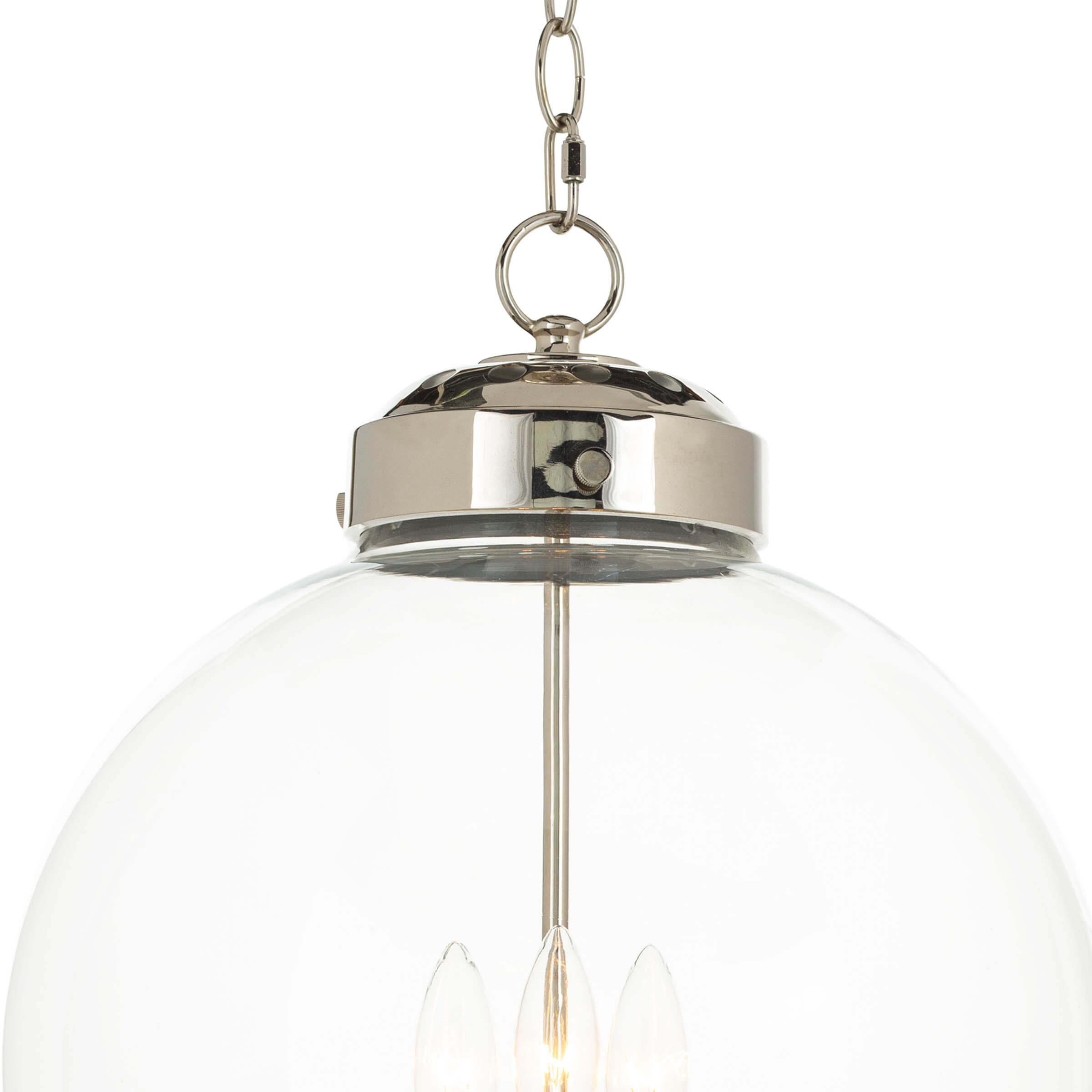 Globe Pendant (Polished Nickel)