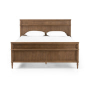 Toulouse Bed - Toasted Oak Veneer