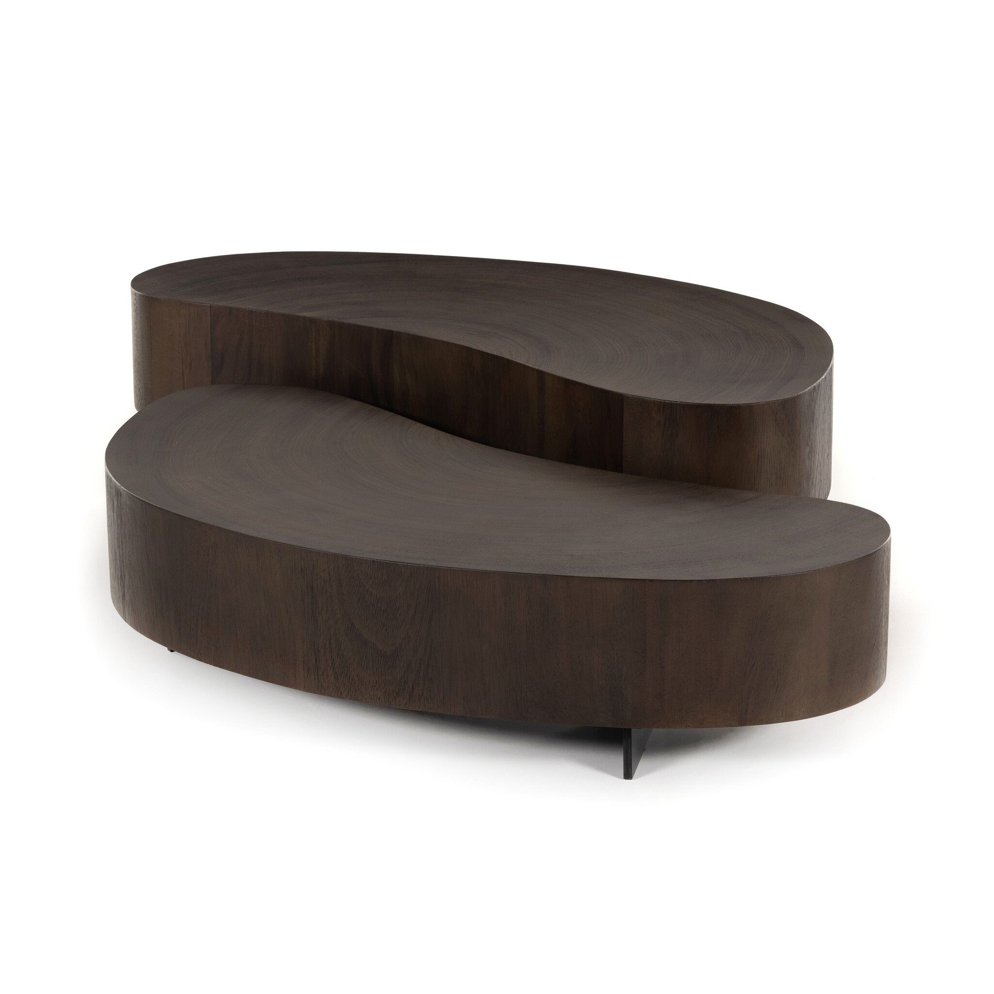 Avett Coffee Table Set - Smoked Guanacaste Oyster