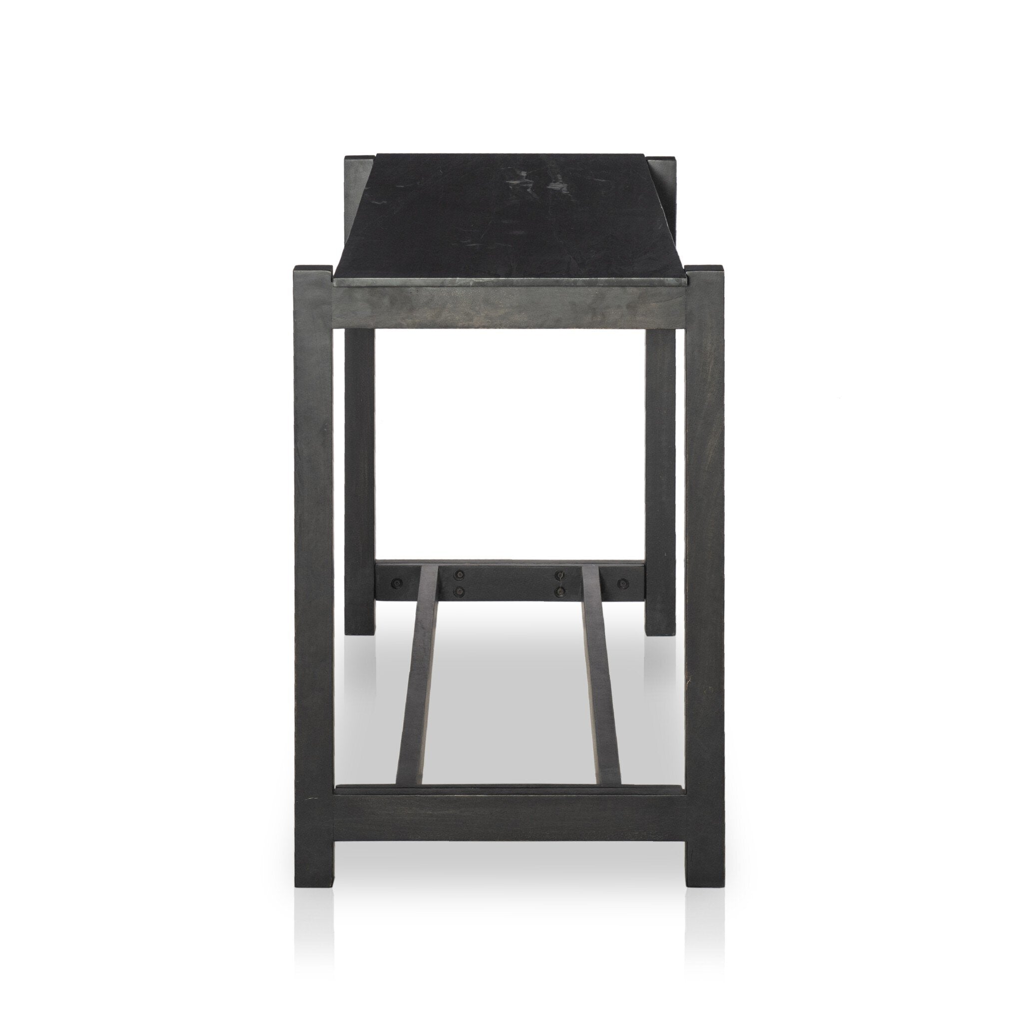 Scout Bar & Counter Table - Polished Black Marble