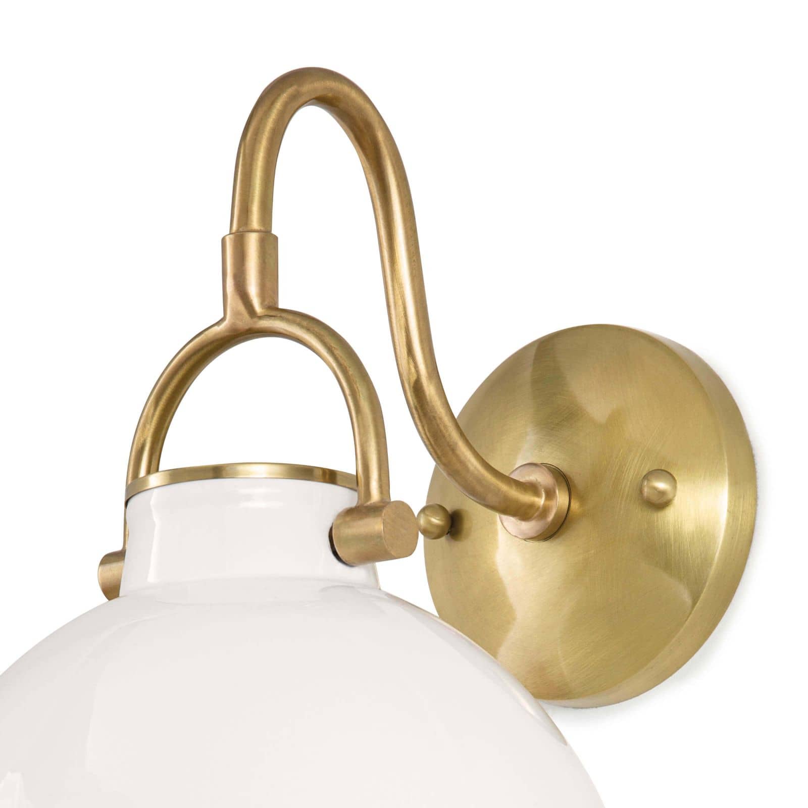 Eloise Ceramic Sconce (White)