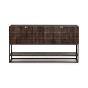 Kelby Small Media Cabinet - Vintage Brown