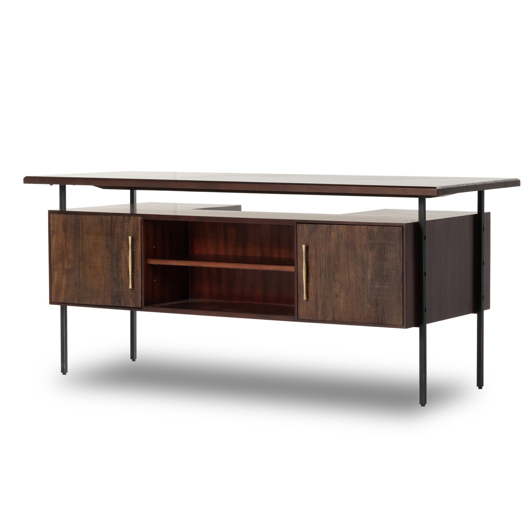 Lauren Desk - Natural Peroba