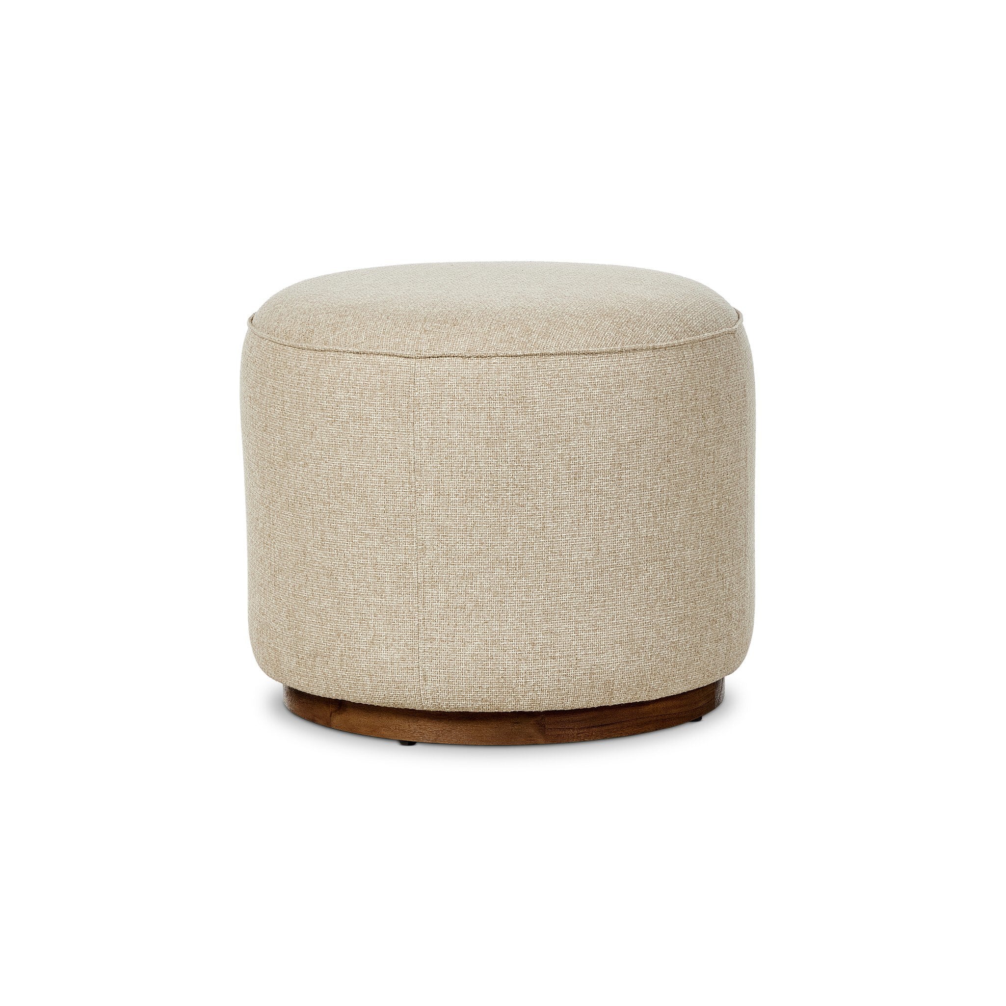 Sinclair Outdoor Ottoman - Hayes Cream