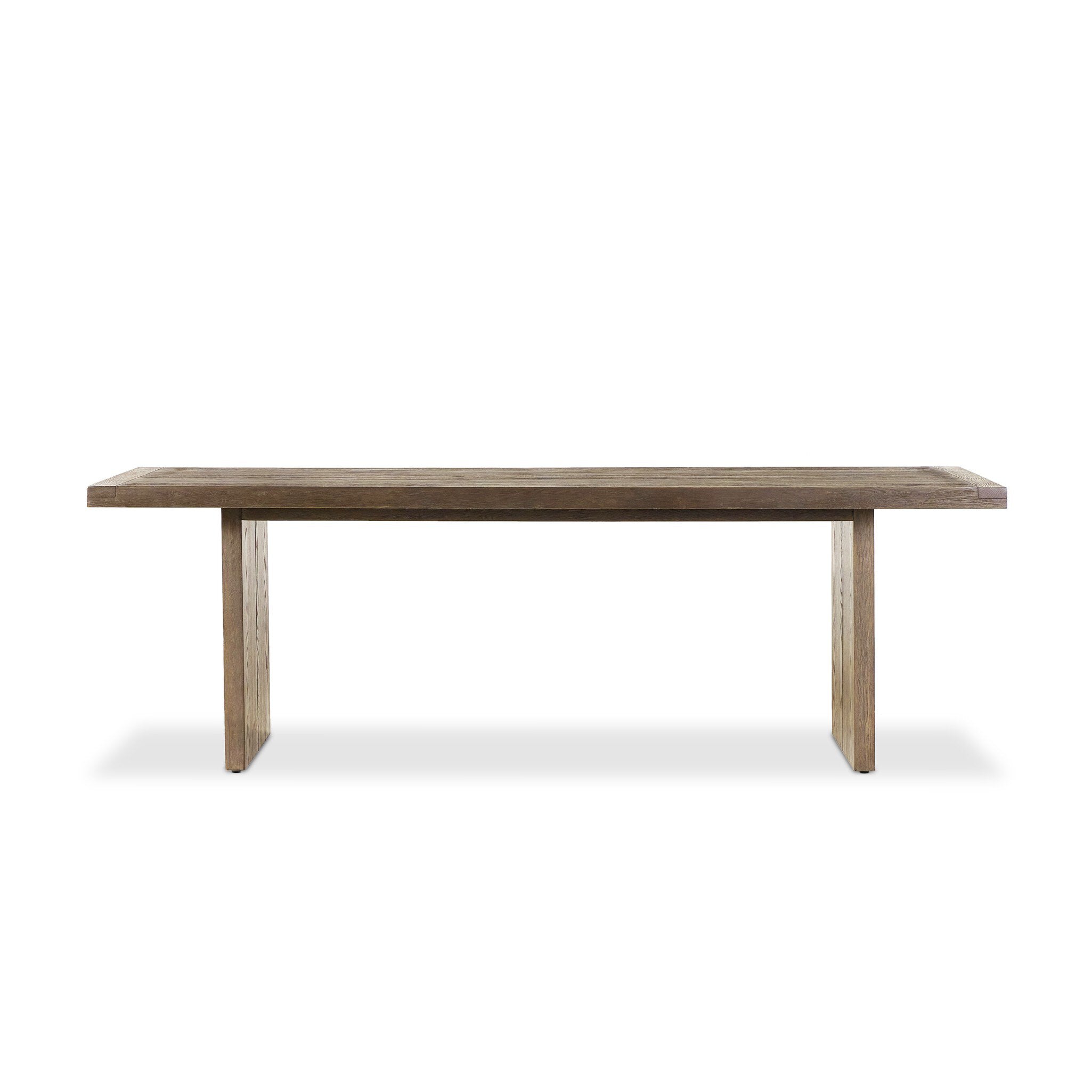 Warby Dining Table - Worn Oak Veneer