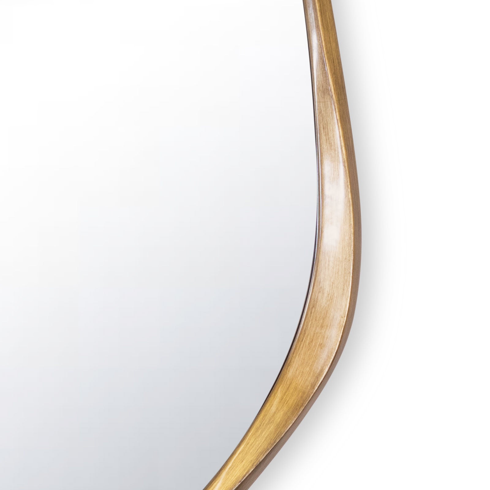 Galet Mirror (Antique Gold Leaf)