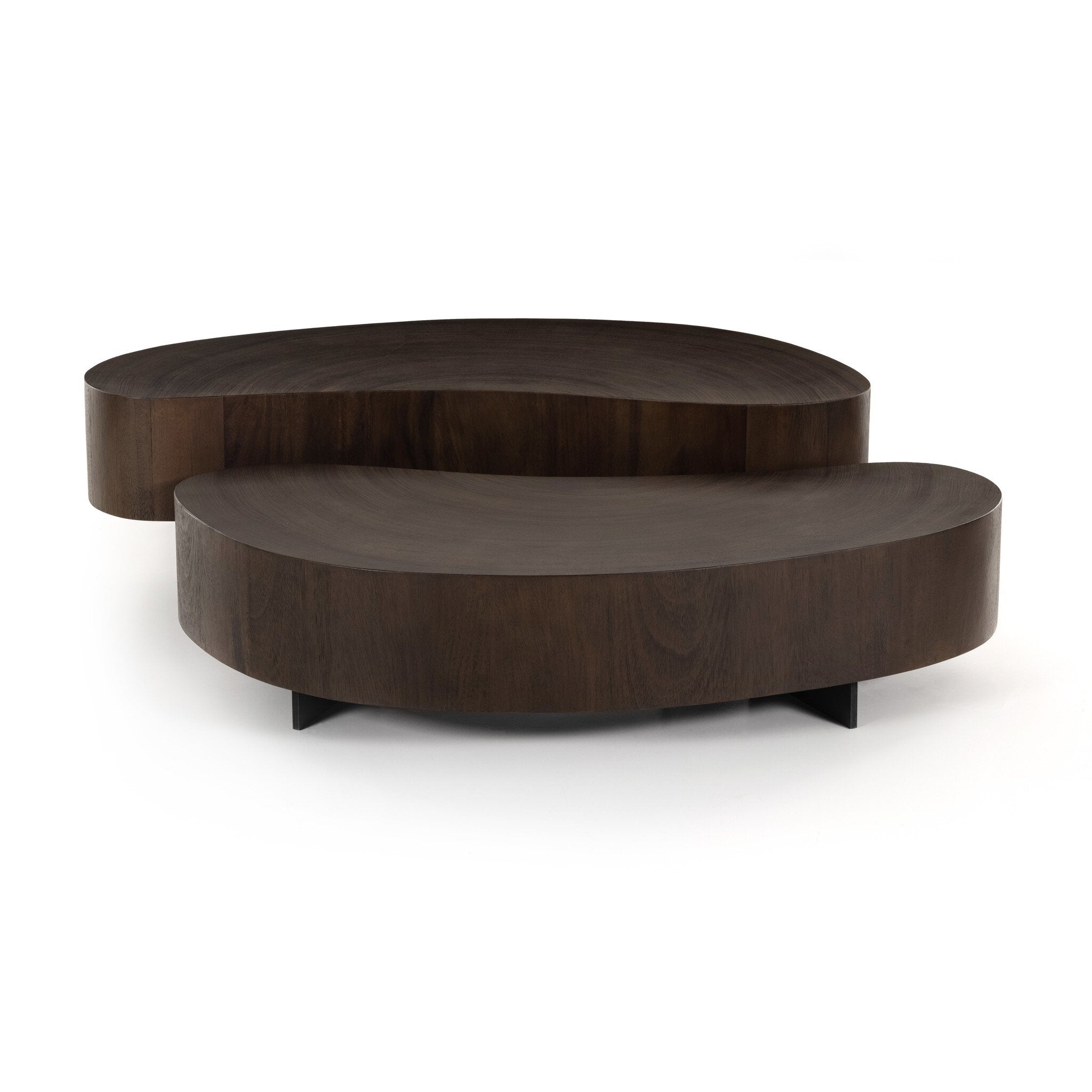 Avett Coffee Table Set - Smoked Guanacaste Oyster