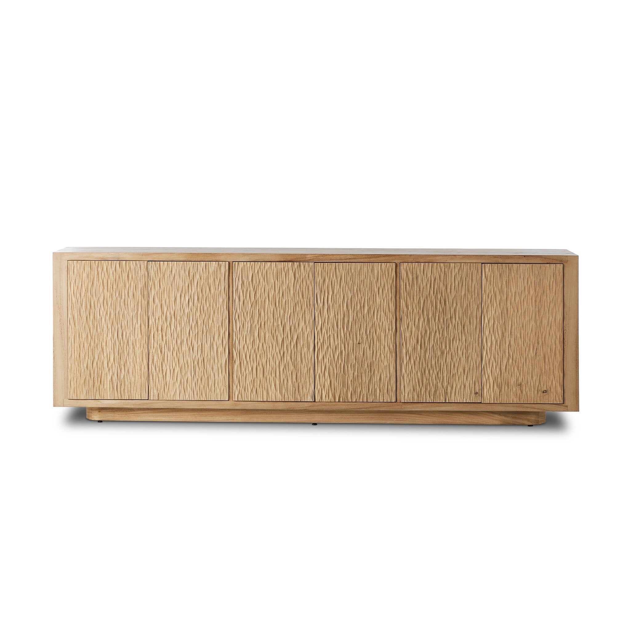 Bahari Sideboard - Light Warm Maple Veneer