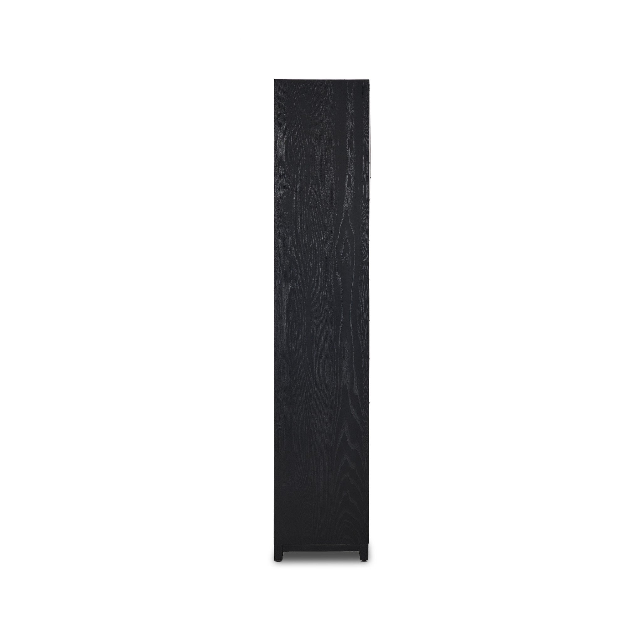 Millie Bookcase - Drifted Matte Black