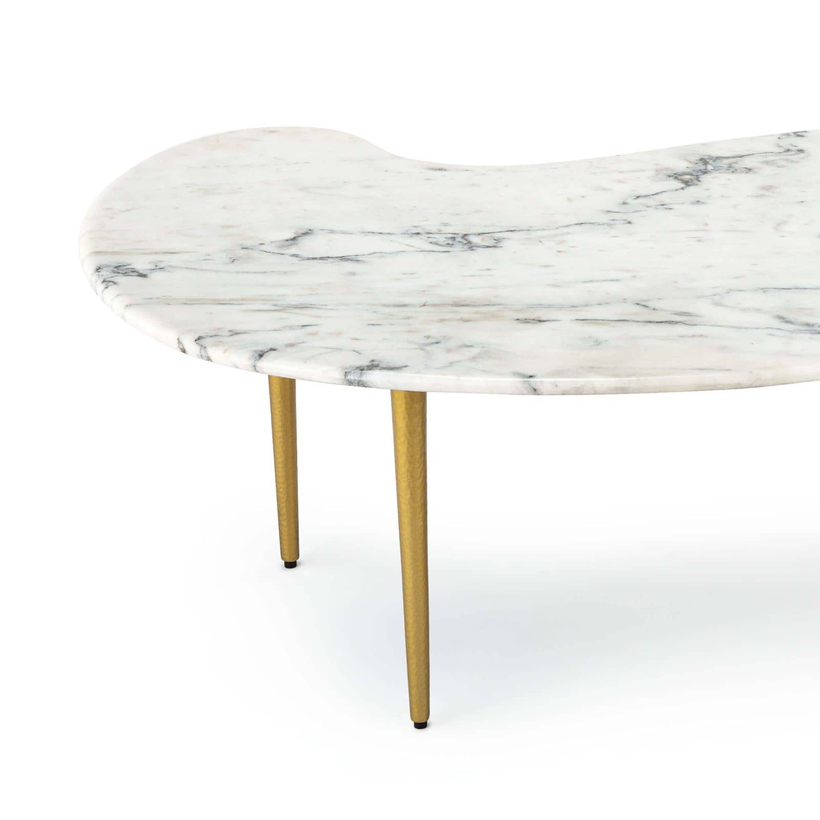 Jagger Marble Cocktail Table (White)