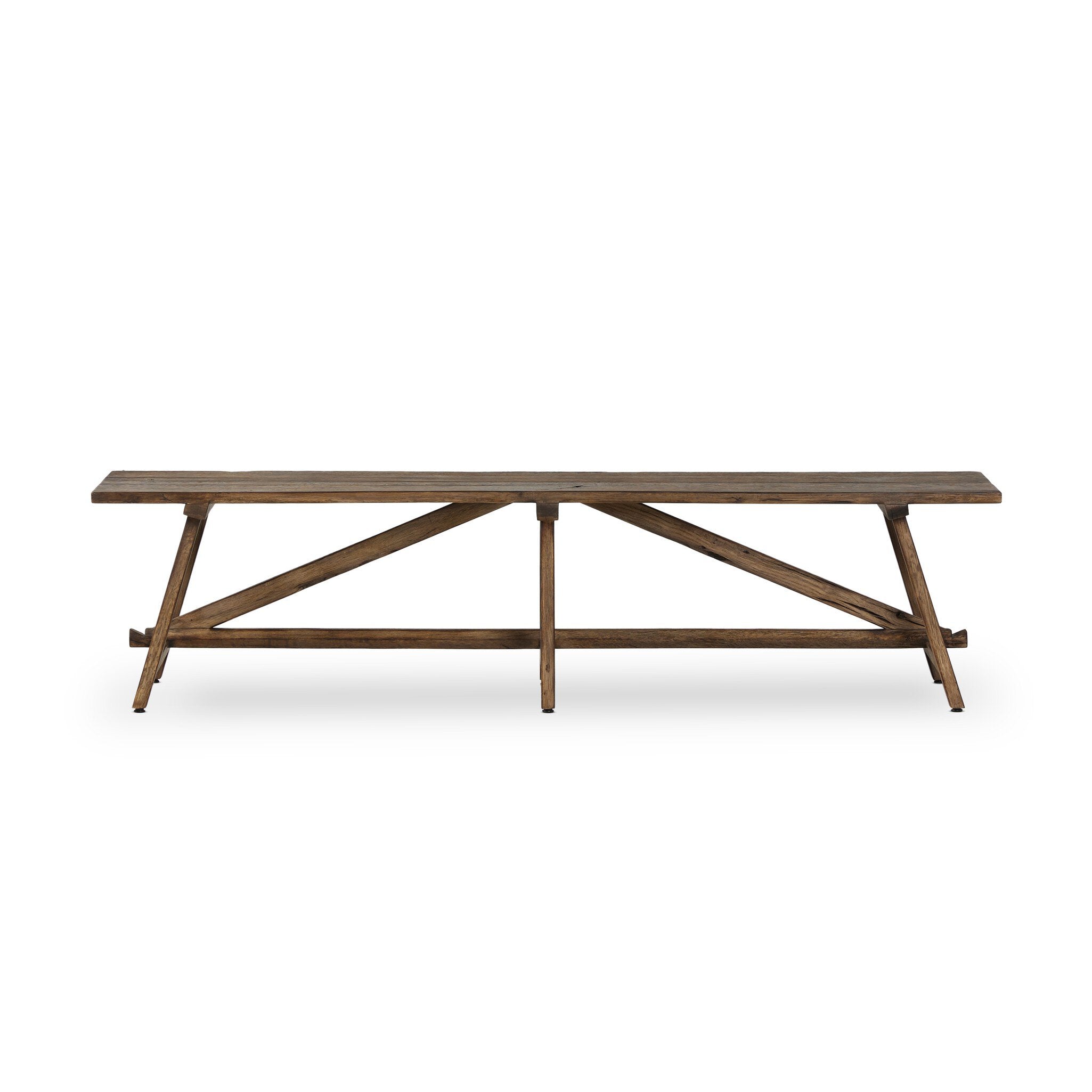 Elio Accent Bench - Burnt Bleached Oak