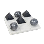 Tic Tac Toe Marble Board (White)