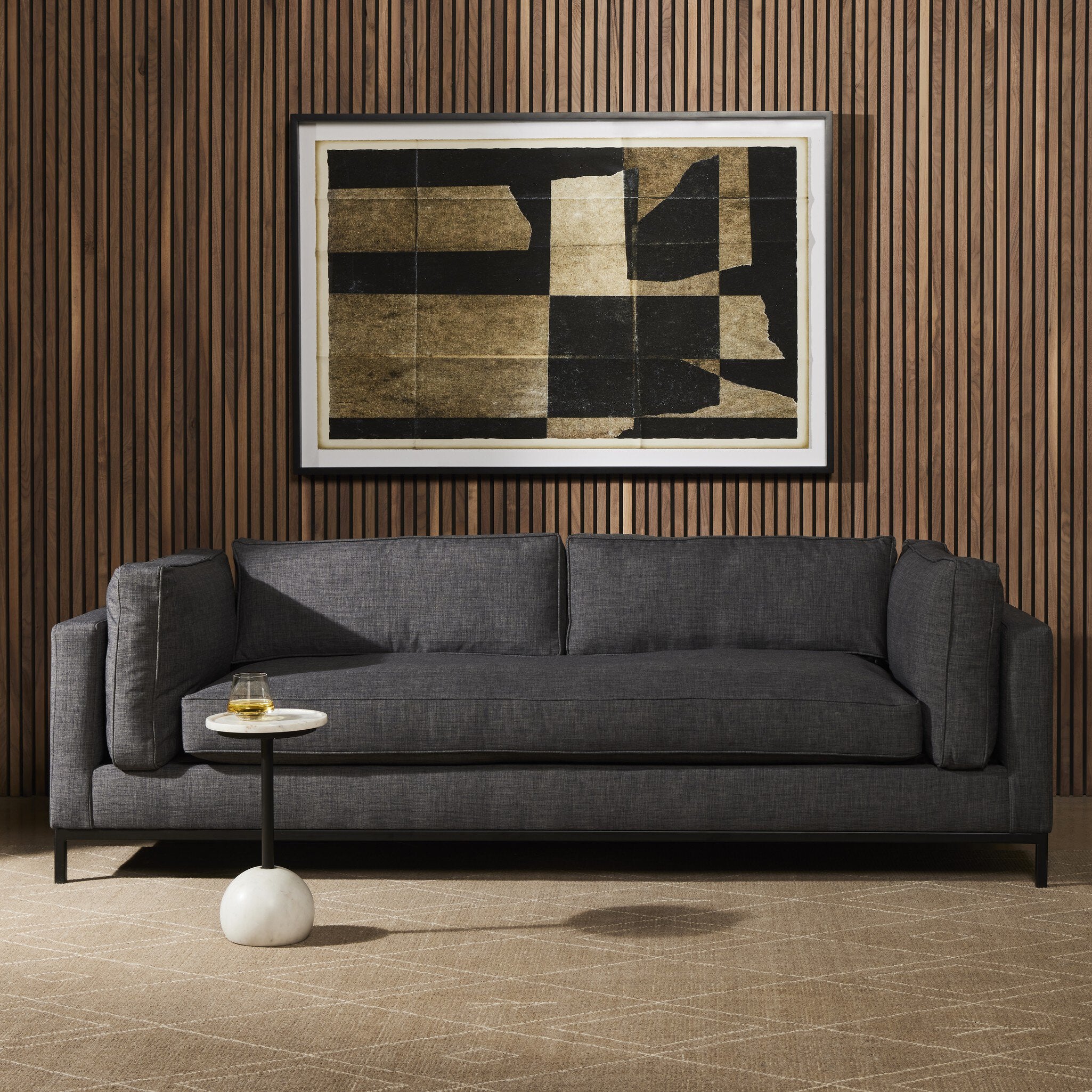 Grammercy Sofa - 92" - Bennett Charcoal