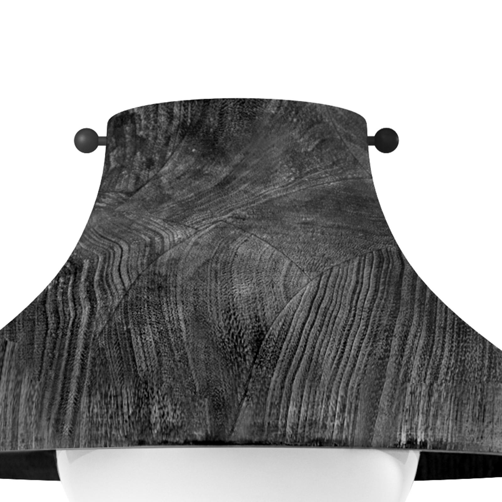 Surfside Wood Flush Mount (Ebony)