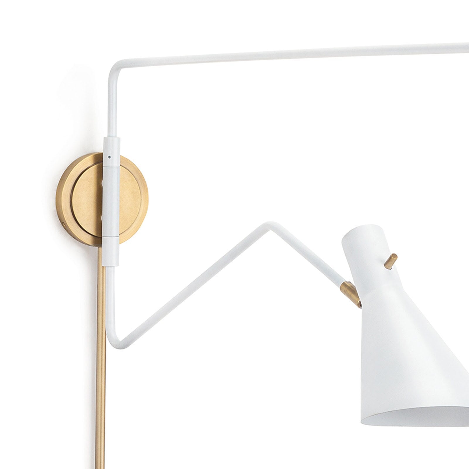Spyder Sconce (White)