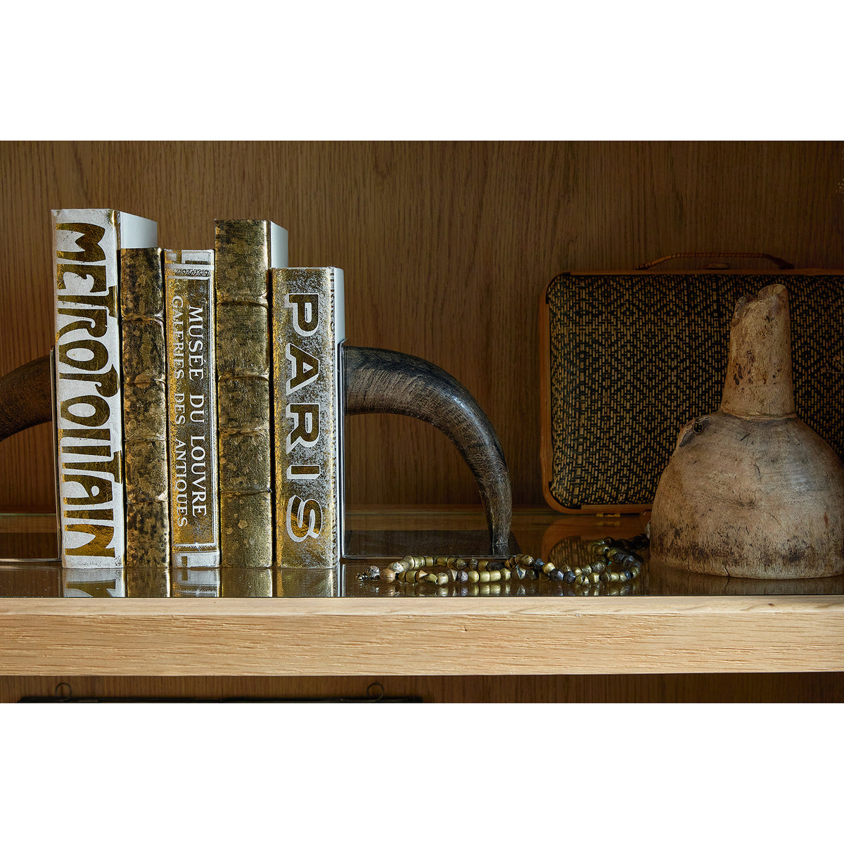 Lisbon Horn Bookend Set