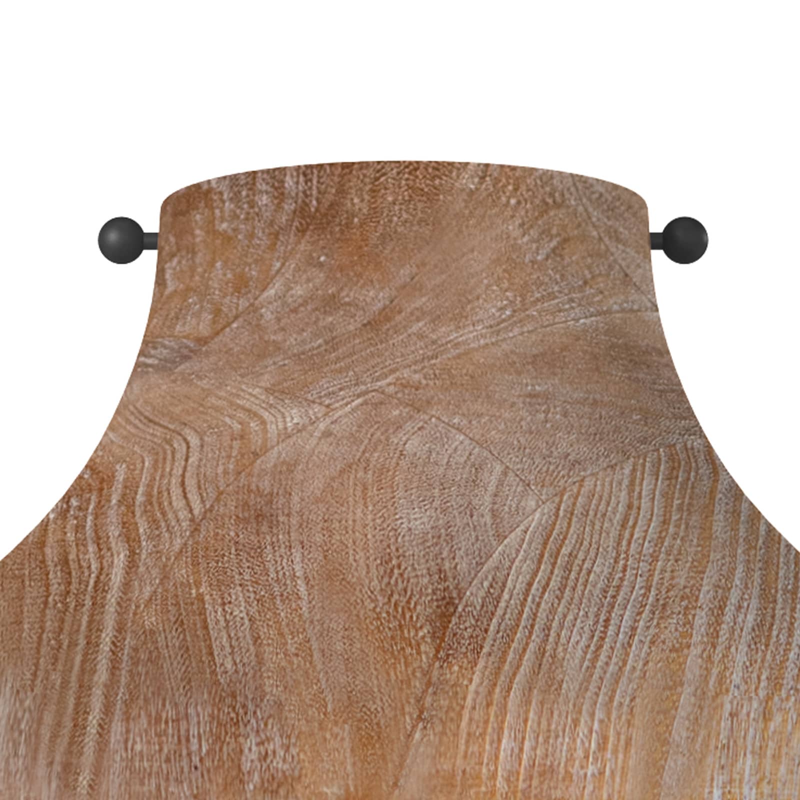 Surfside Wood Flush Mount (Natural)