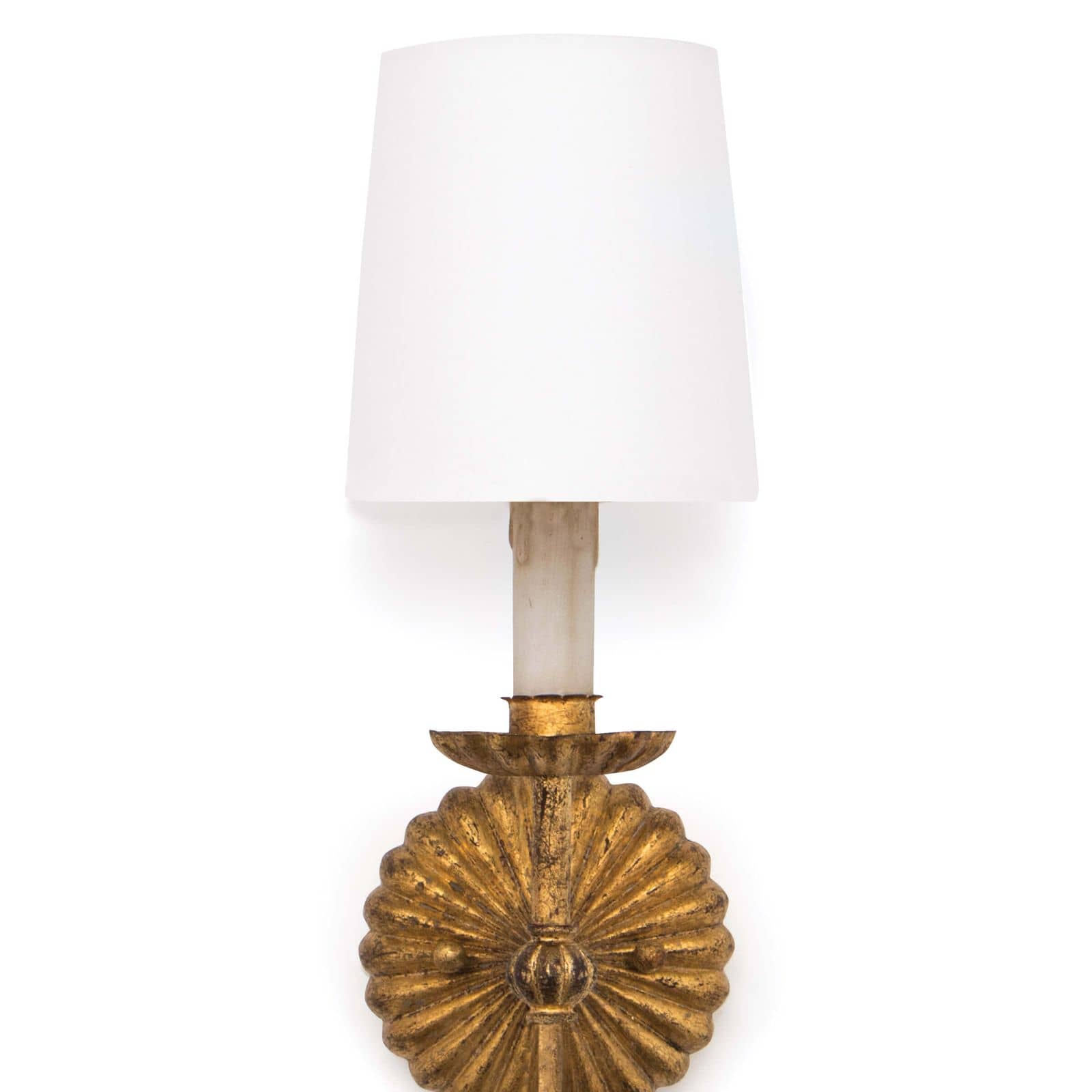 Clove Sconce Single (Antique Gold Leaf)