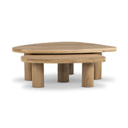 Zion Nesting Coffee Table Set - Natural Oak