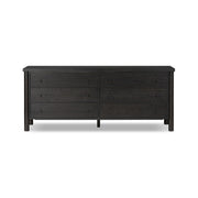 Roark 6 Drawer Dresser - Ebony Oak Veneer