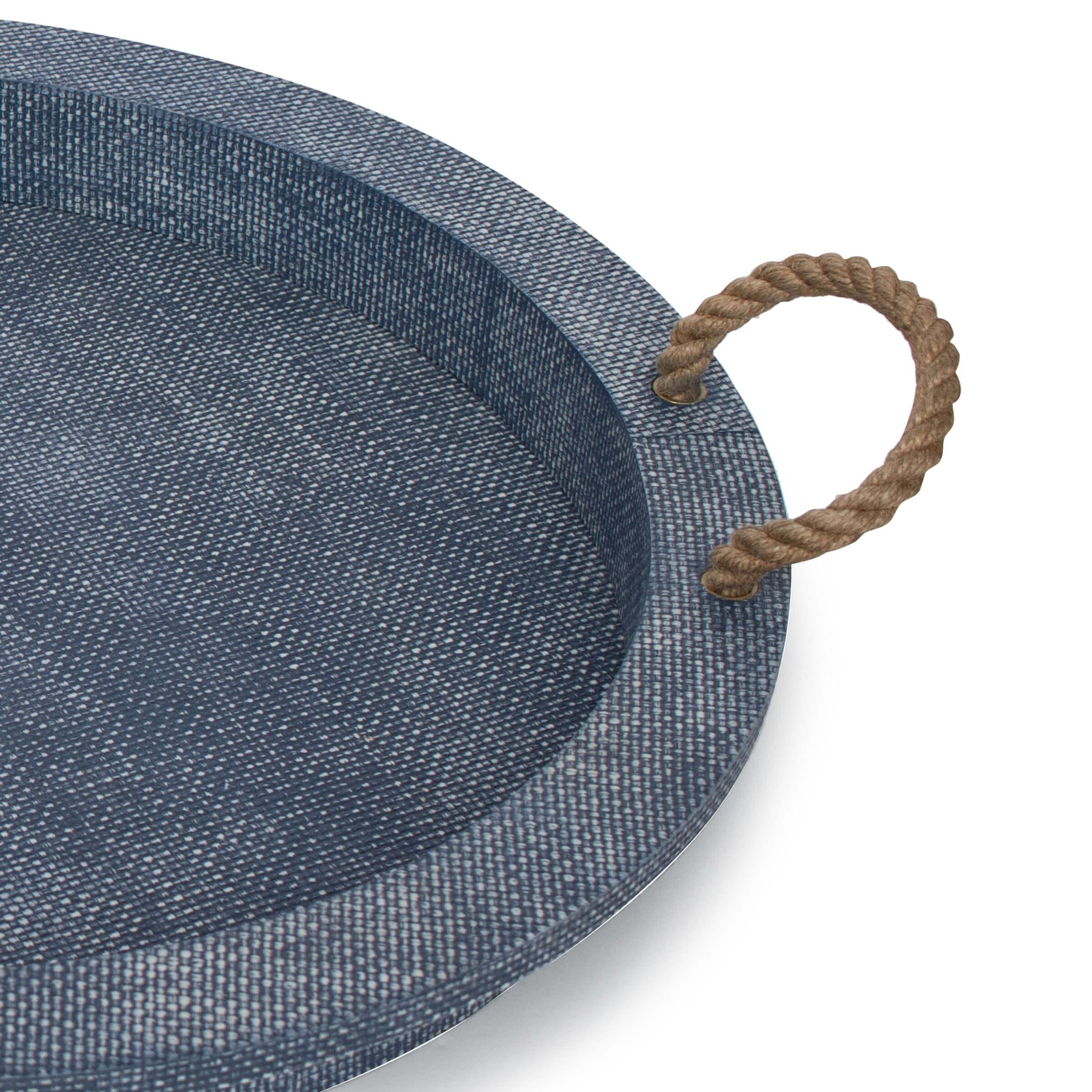 Aegean Serving Tray (Indigo)