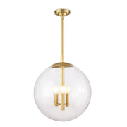Cafe Pendant Medium (Natural Brass)