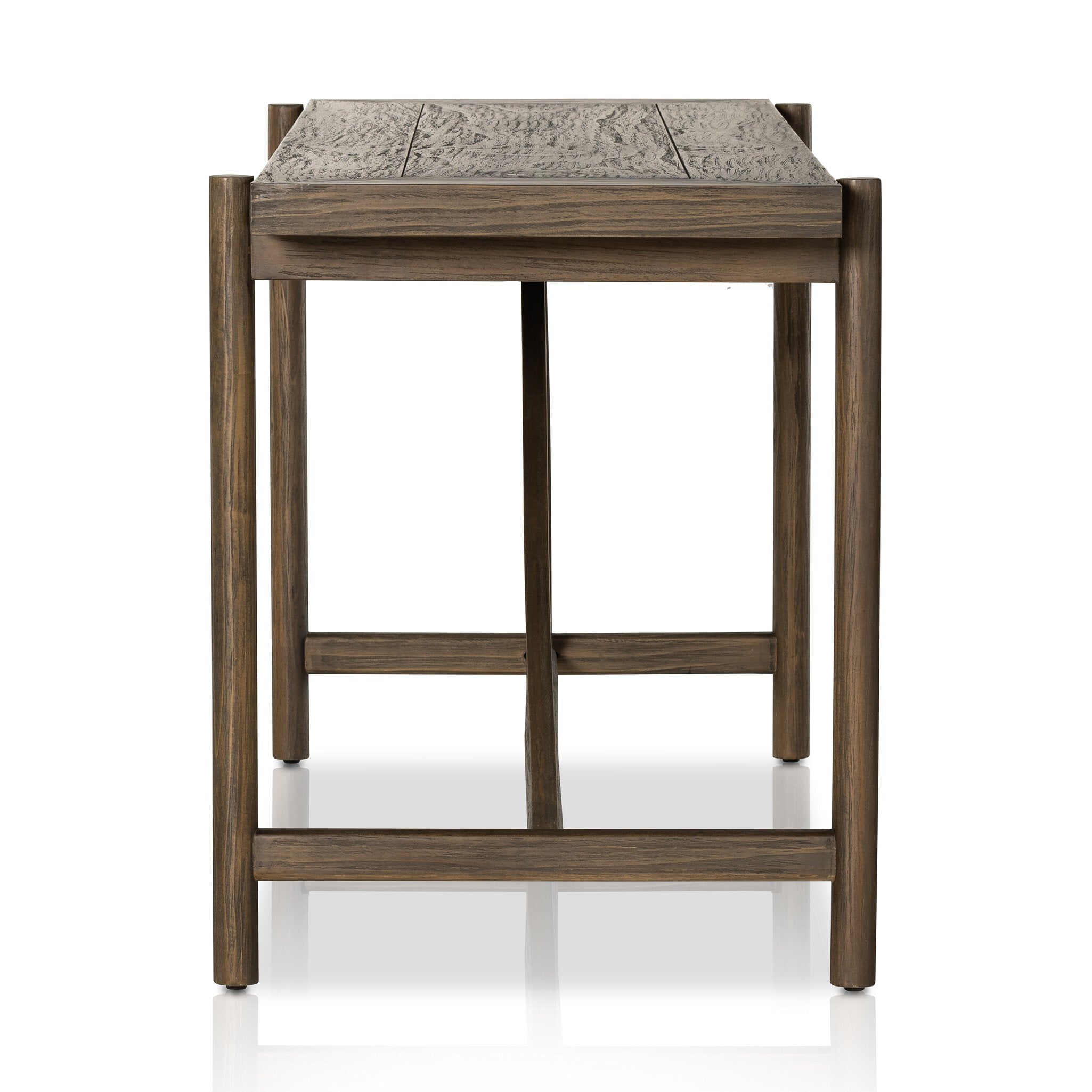 Goldthwaite Console Table - Sienna Brown Pine