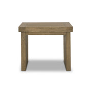 Warby End Table - Worn Oak Veneer