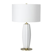 Crocus Ceramic Table Lamp (White)