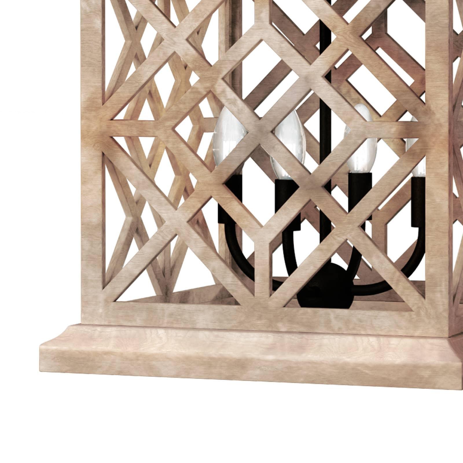 Chatham Wood Lantern (Natural)