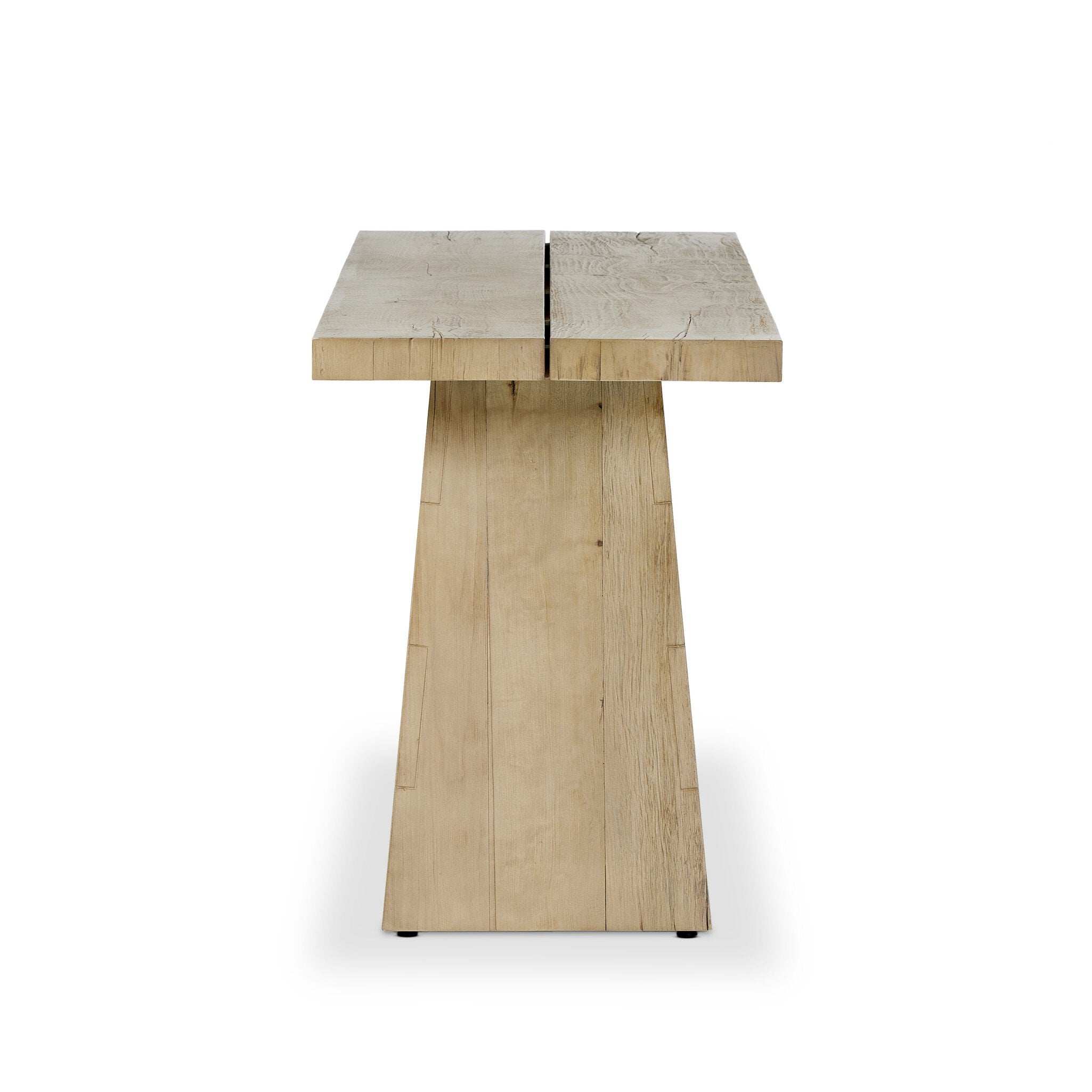 Atlas Console Table - Bleached Alder