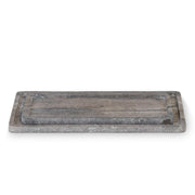 Sutton Travertine Tray Set (Grey)