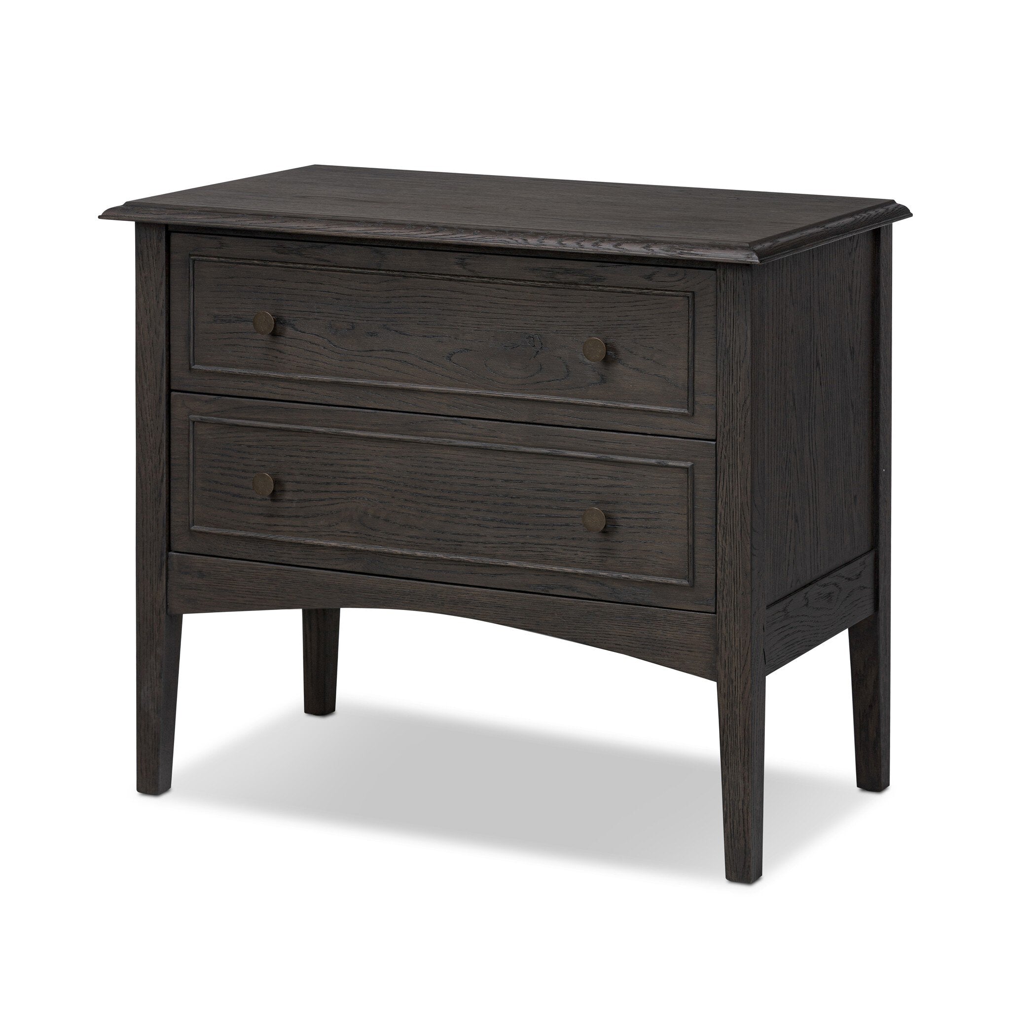 Maggie Nightstand - Smoked Black Oak Veneer