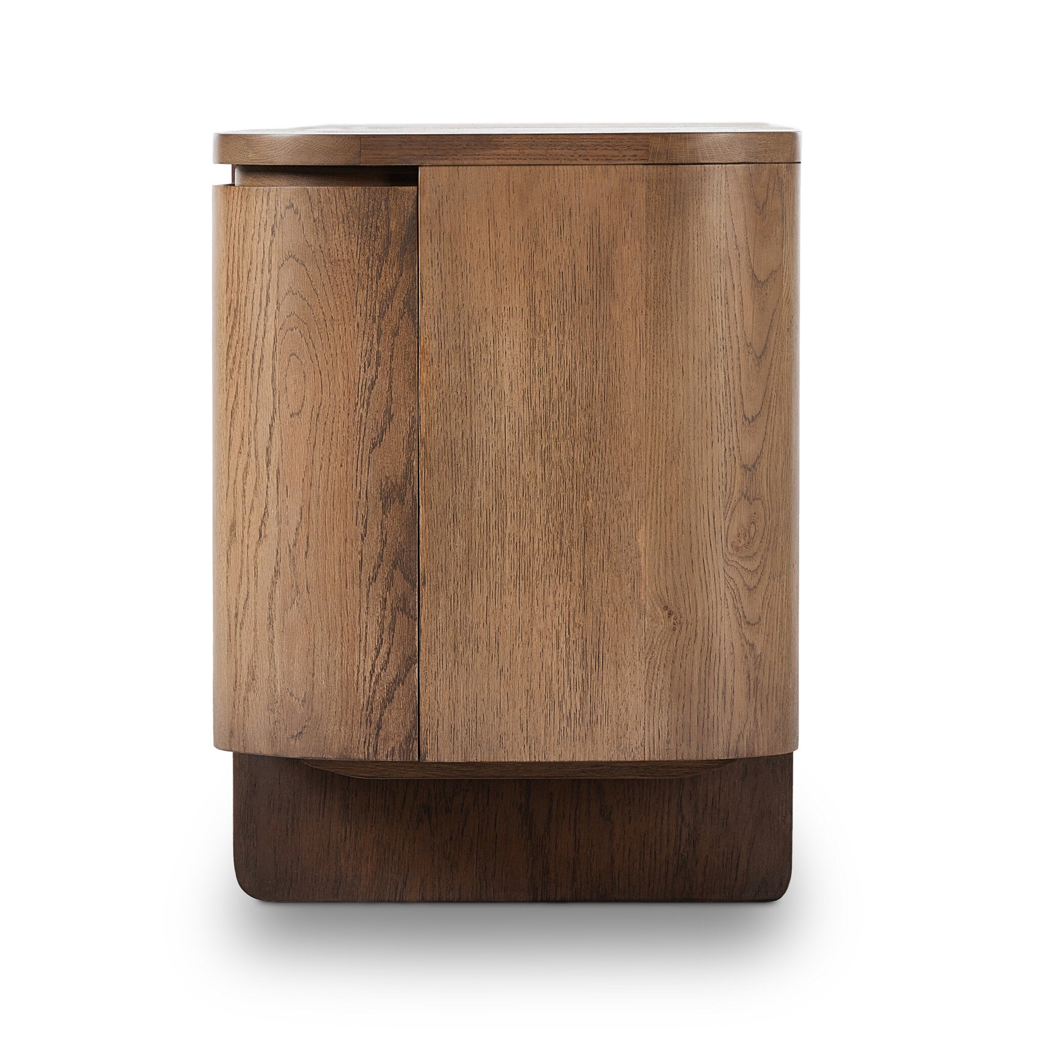 Elle Media Console - Tawny Oak