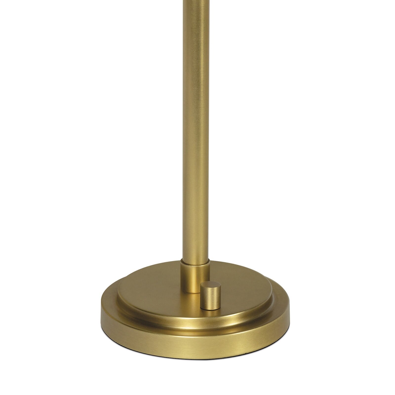 Polly Buffet Lamp (Natural Brass with Olive Scalloped Shade)