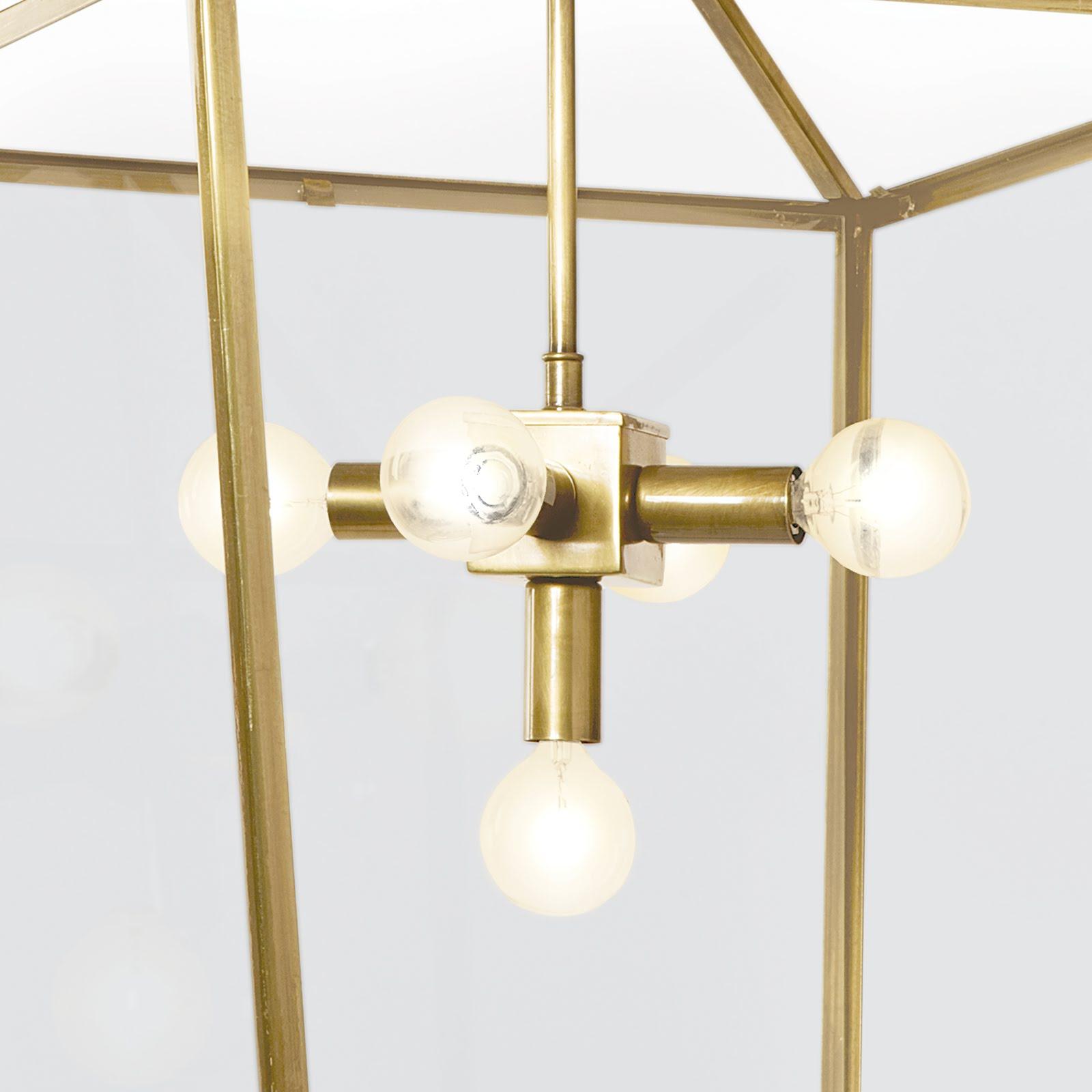 Camden Lantern (Natural Brass)