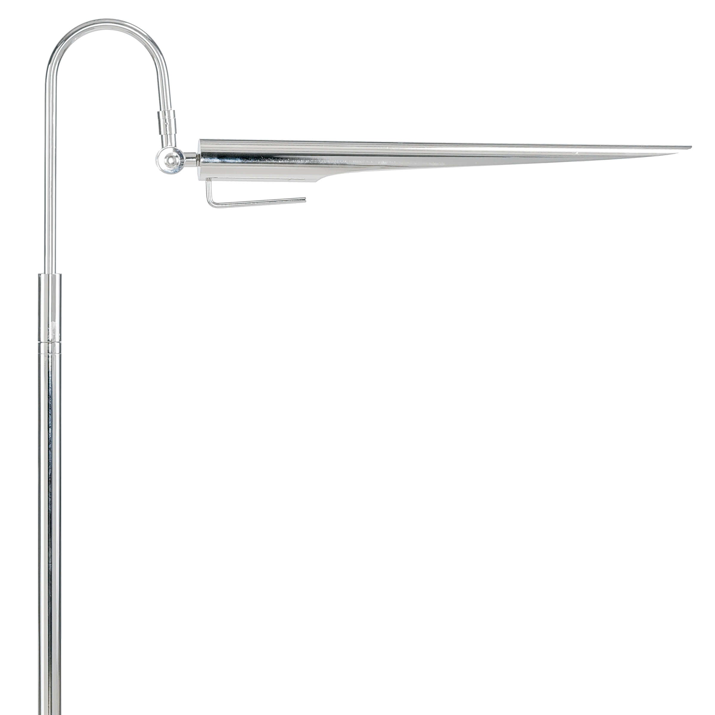 Raven Floor Lamp (Polished Nickel)