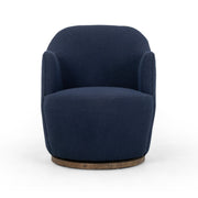 Aurora Swivel Chair - Copenhagen Indigo