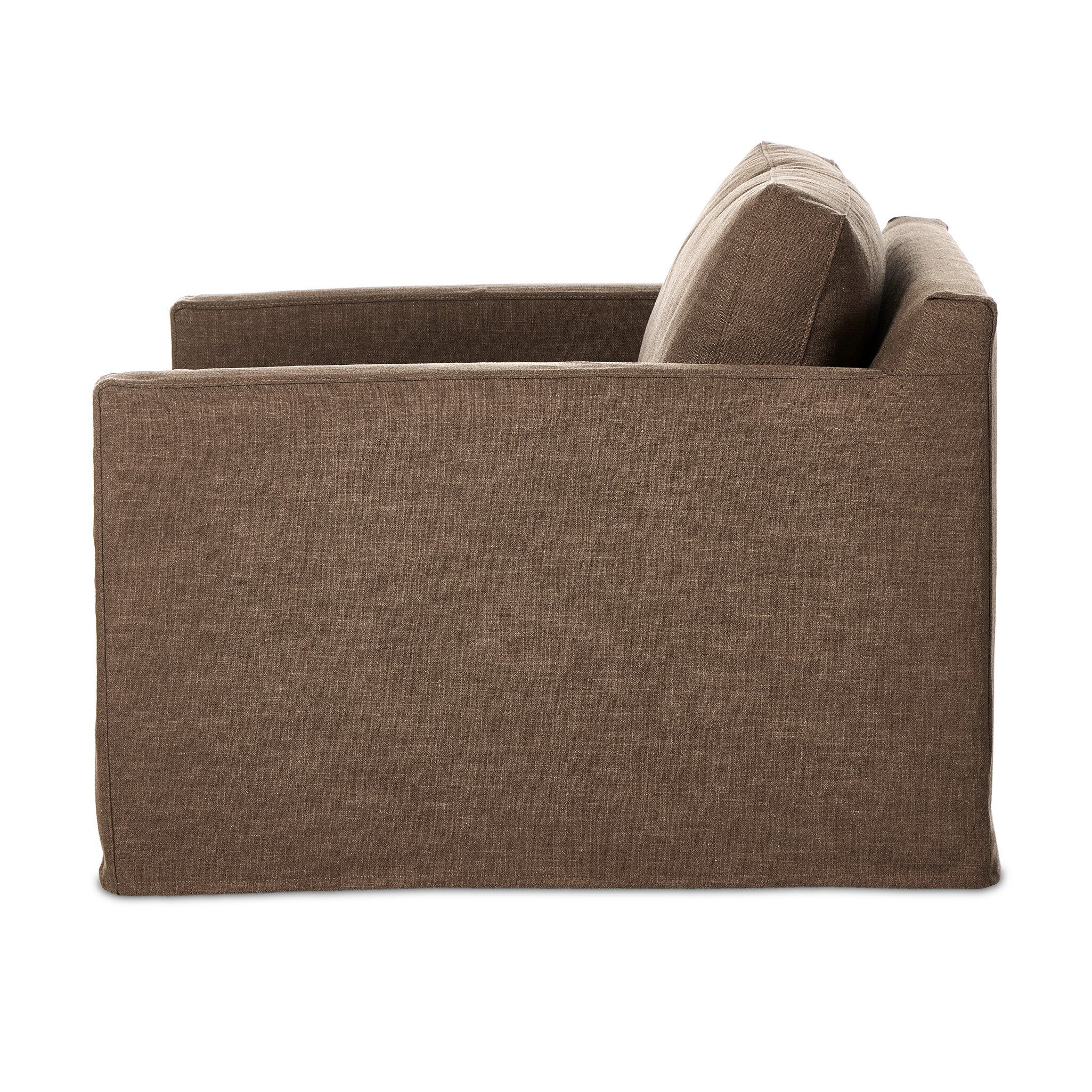 Hampton Slipcover Swivel Chair - Antwerp Cafe