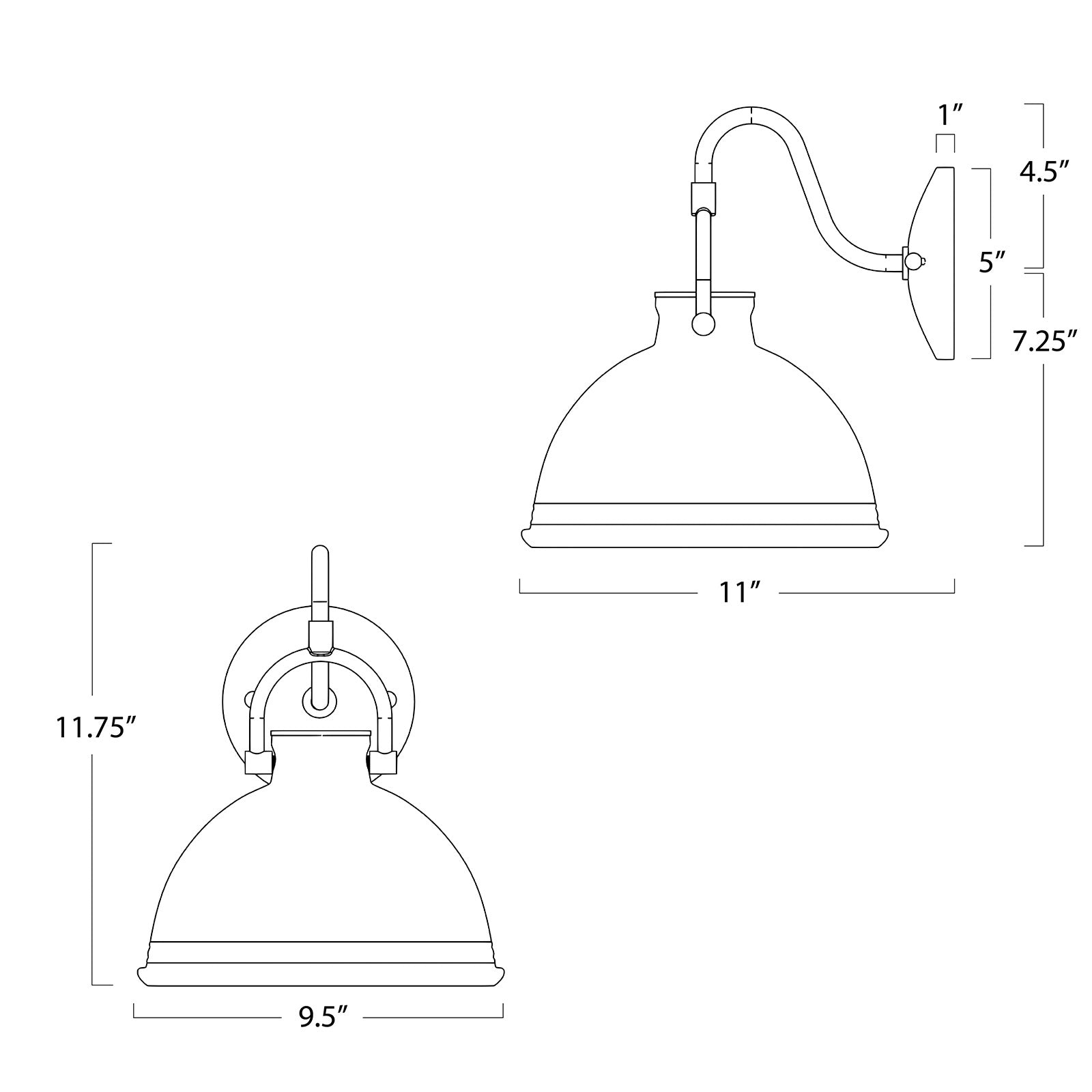 Eloise Ceramic Sconce (White)