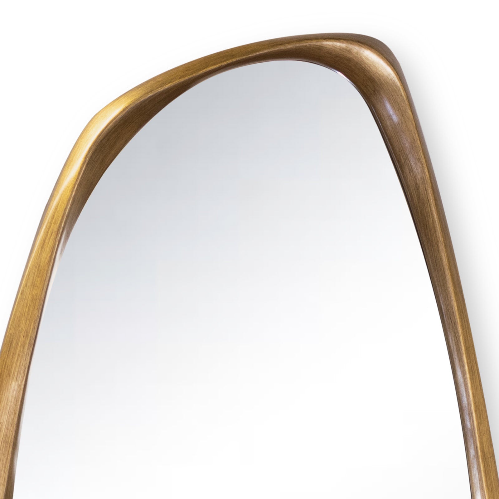 Galet Mirror (Antique Gold Leaf)