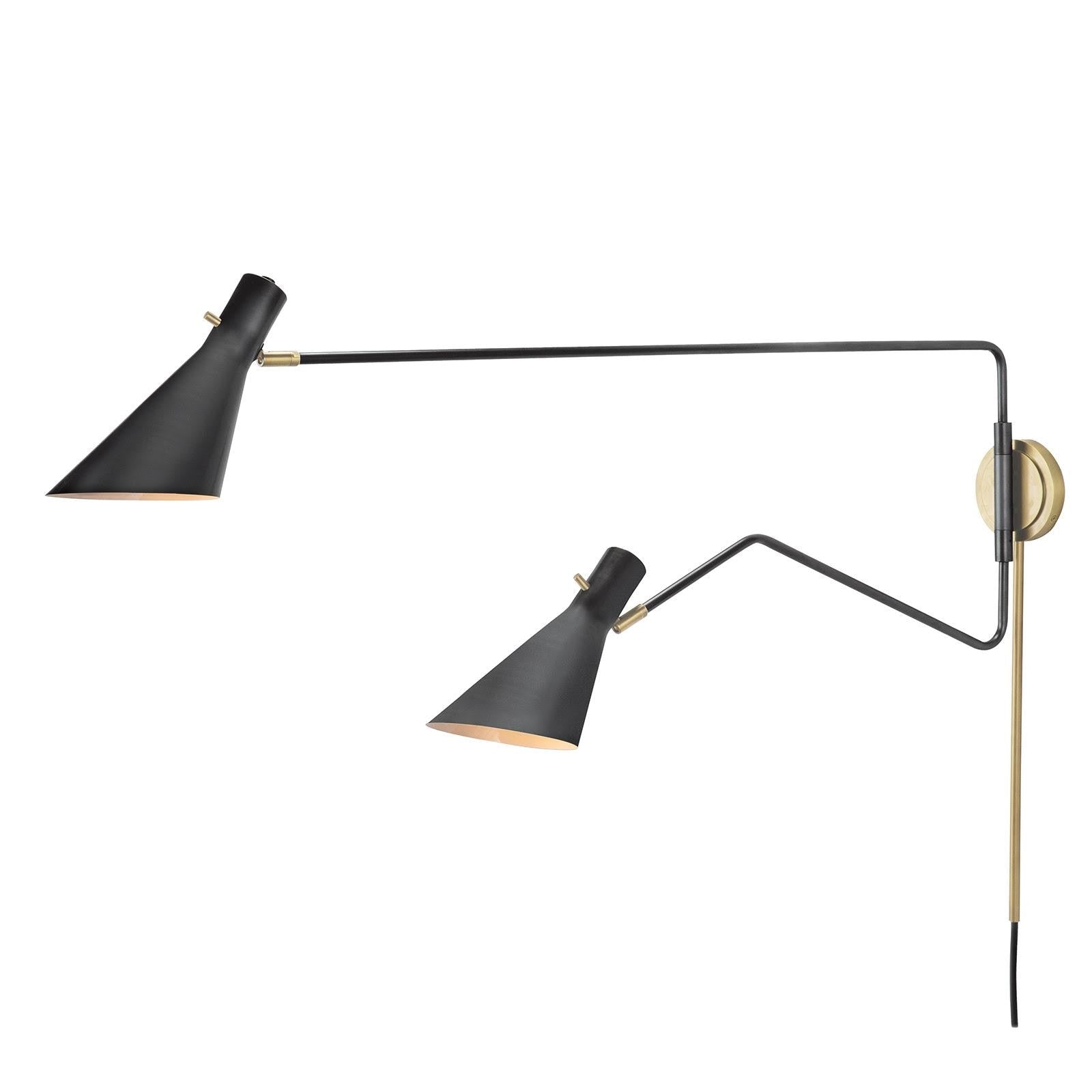 Spyder Sconce (Blackened Brass and Natural Brass)