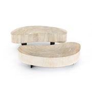 Avett Coffee Table Set - Bleached Guanacaste Oyster