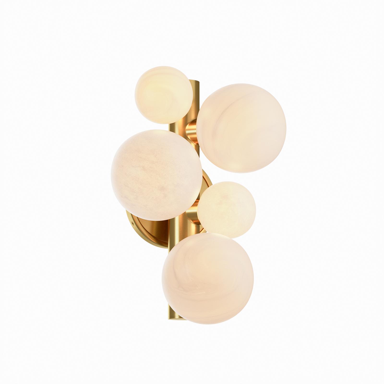 Sofia Sconce (Natural Brass)