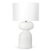 Bardot Metal Table Lamp (White)