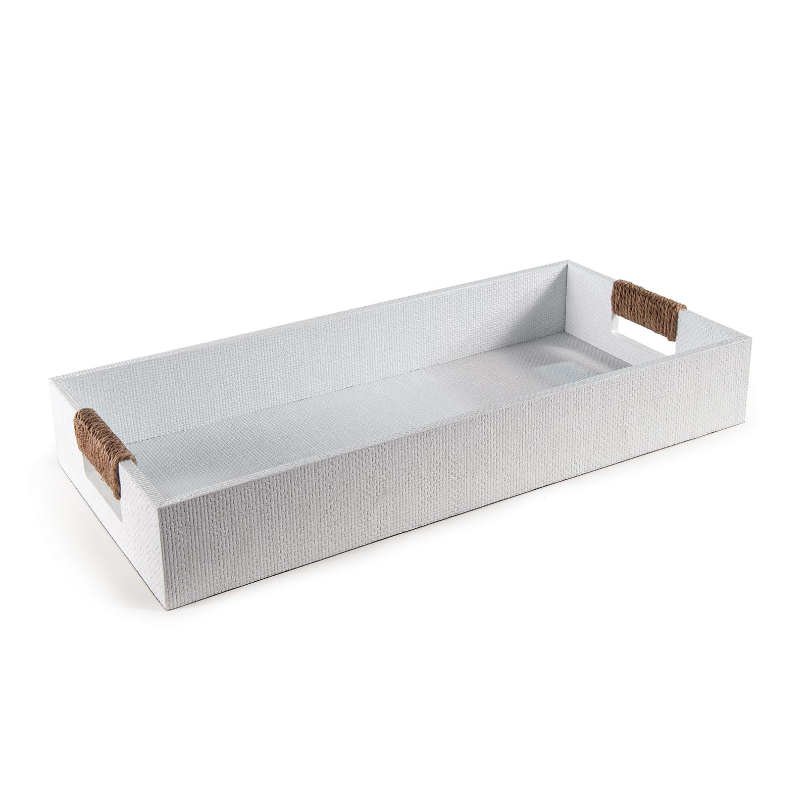 Logia Rectangle Tray Small (White)