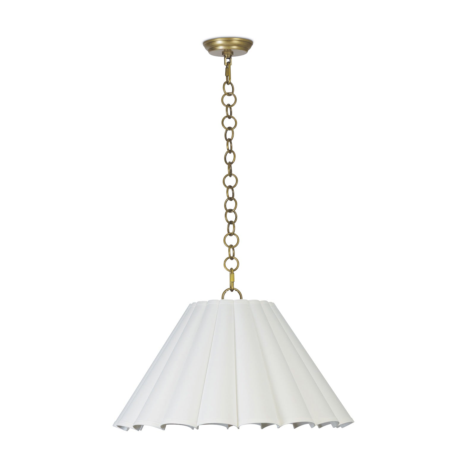 Allison Pendant Large (Natural Brass)